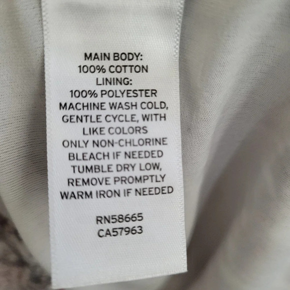 BP. Women's Mini Dress XS Floral Boho Babydoll Cotton Short Sleeve Square Neck - Picture 4 of 7